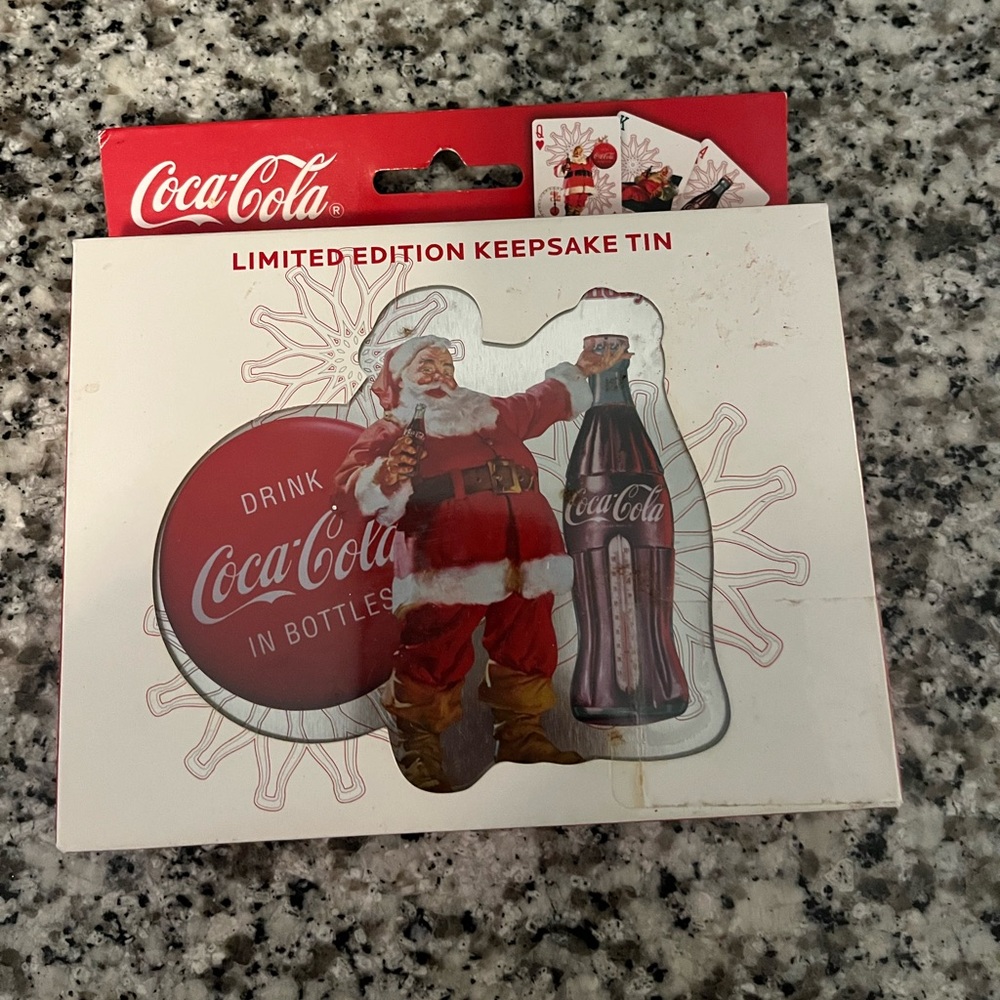 Coca Cola Playing Cards - Limited Edition Keepsake Tin 2008
